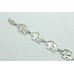 Sterling Silver 925 Elephant Theme Bracelet marcasite semi precious stones 8'
